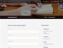 Tablet Screenshot of cuatro.com.br